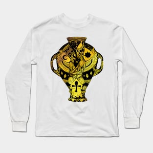 Gold Divine Lovers Amphora Long Sleeve T-Shirt